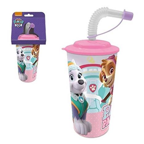 Paw Patrol 400ml Plastic Cup With Straw  £1.99