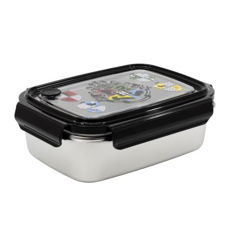 Harry Potter Crests Rectangular Stainless Steel Lunch Box   £13.99
