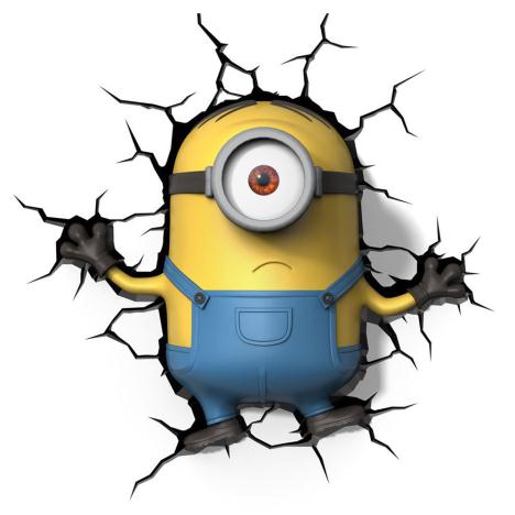 Minion Stuart 3D Deco Wall Light  £39.99