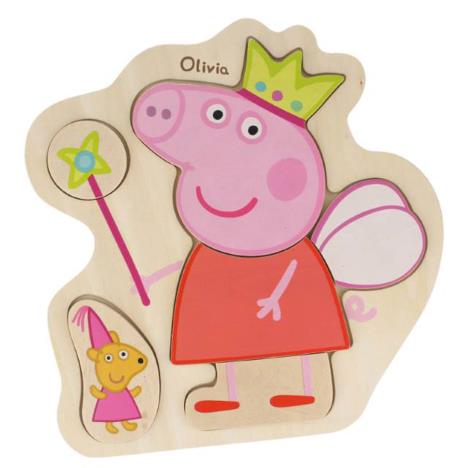 Personalised Peppa Pig Puzzle Tray  £16.99