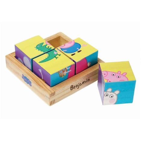 Personalised Peppa Pig Puzzle Blocks  £16.99