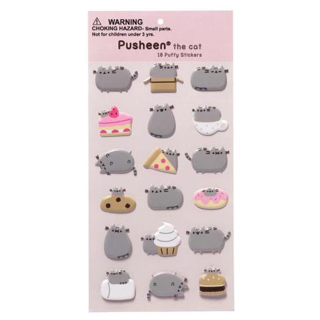 Pusheen Puffy Sticker Sheet 18pc  £1.99