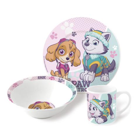 Paw Patrol Sky & Everest 3 Piece Breakfast Set  £4.99