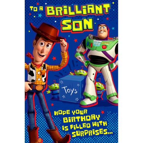 Brilliant Son Disney Toy Story Pop Up Birthday Card  £3.45