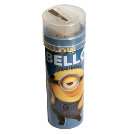 Minions Colouring Pencils Tin & Sharpener   £1.99