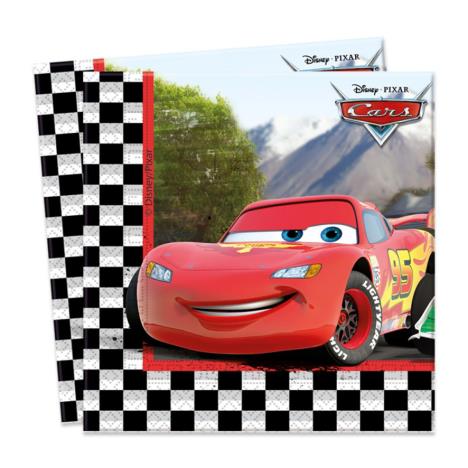 Disney Cars Chequered Flag Paper Napkins (Pack of 20)  £2.99