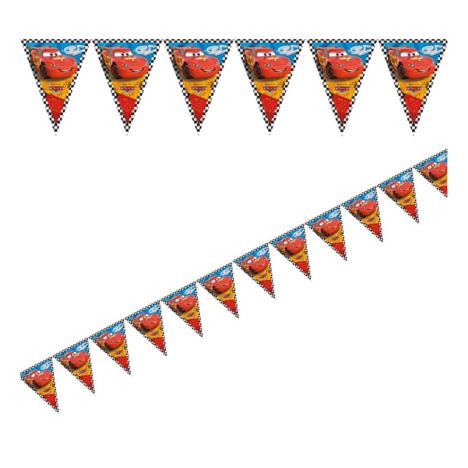 Disney Cars Chequered Flag Triangle Flag Banner  £3.99