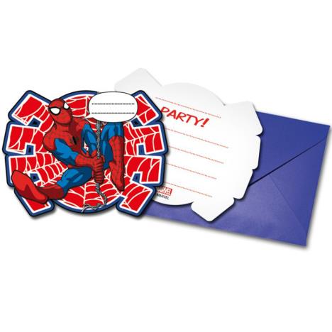 Ultimate Spiderman Invitations & Envelopes (Pack of 6)  £2.49