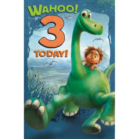 3 Today The Good Dinosaur Birthday Card  £1.89