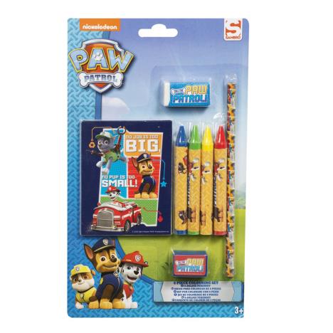 Paw Patrol 8 Piece Colouring Stationery Set  £2.49
