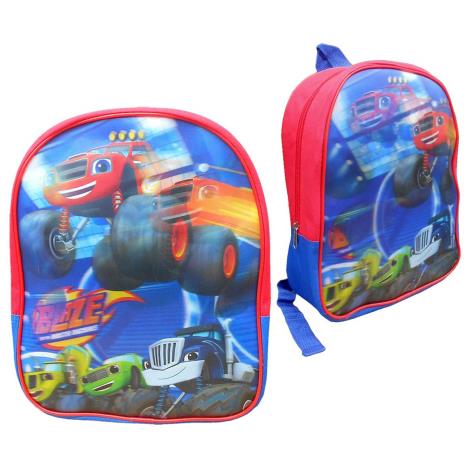 Blaze & The Monster Machines 3D Holographic Junior Backpack   £5.99