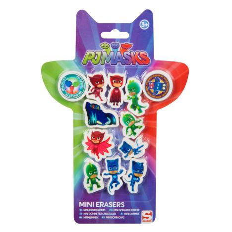 PJ Masks 12 Piece Eraser Set  £1.79
