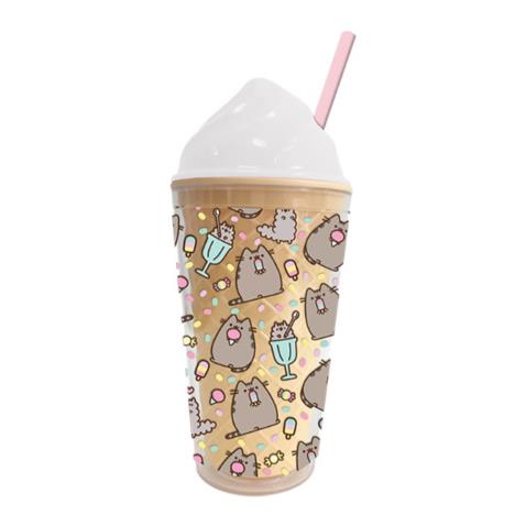 Pusheen 500ml Novelty Beaker With Straw  £7.49