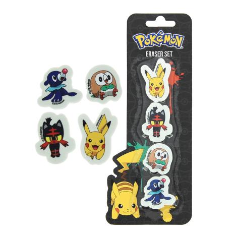 Pokemon Eraser Set  £1.99