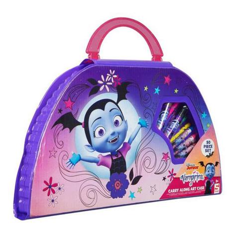 Disney Vampirina Carry Along 50pc Art Case  £6.99