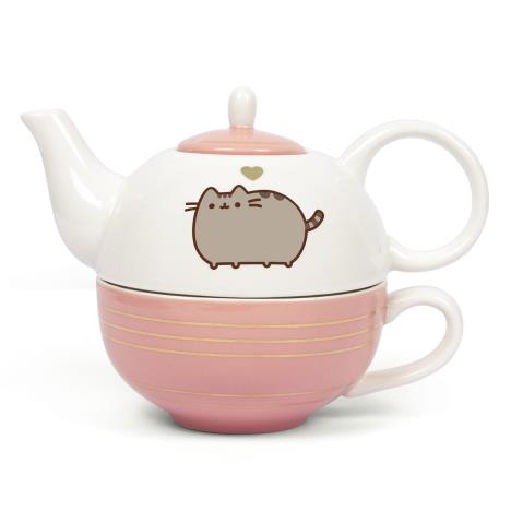 Pusheen Ceramic Tea For One Set  £10.99
