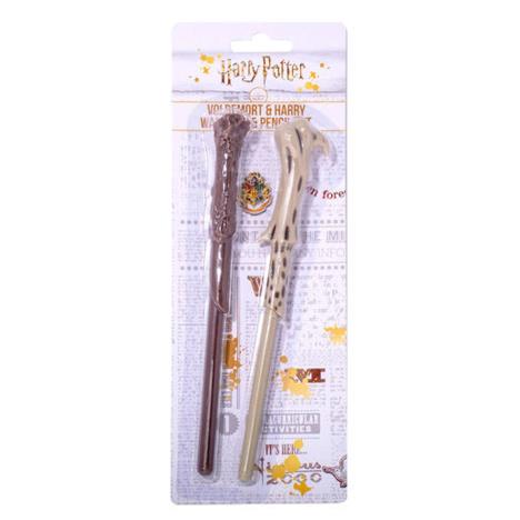 Harry Potter & Voldemort Wand Pen & Pencil Set  £5.69