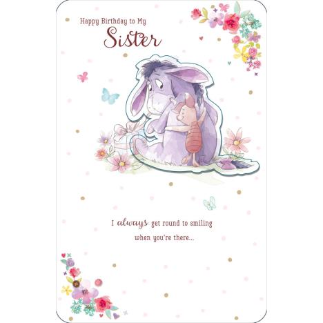 Sister Eeyore Winnie the Pooh Birthday Card  £2.99