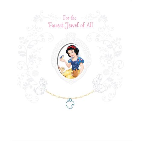 Snow White Disney Princess Birthday Card With Magical Charm  £2.99