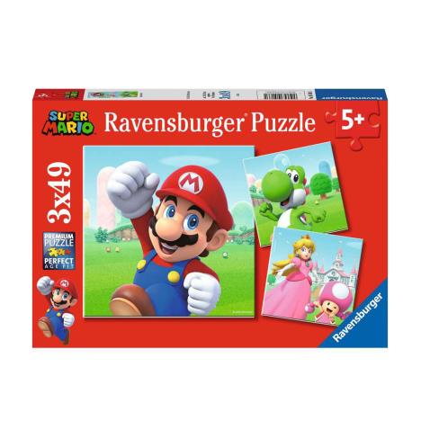 Super Mario 3 x 49pc Jigsaw Puzzles  £6.99
