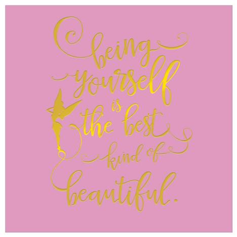 Disney Fairies Tinkerbell Being Yourself Is The Best Card  £1.99