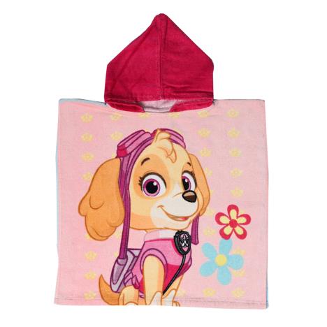 Paw Patrol Pup Heroes Hooded Beach Bath Towel Poncho  £7.99