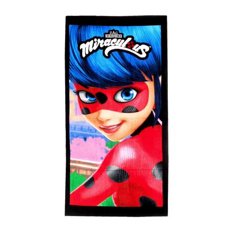 Miraculous Ladybug Close Up Beach Towel  £8.99