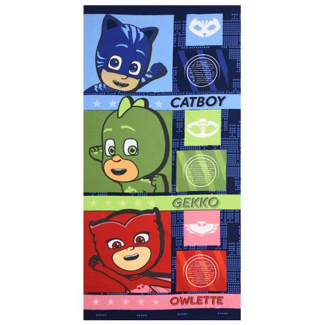 PJ Masks Hero Squares Beach Towel  £6.99