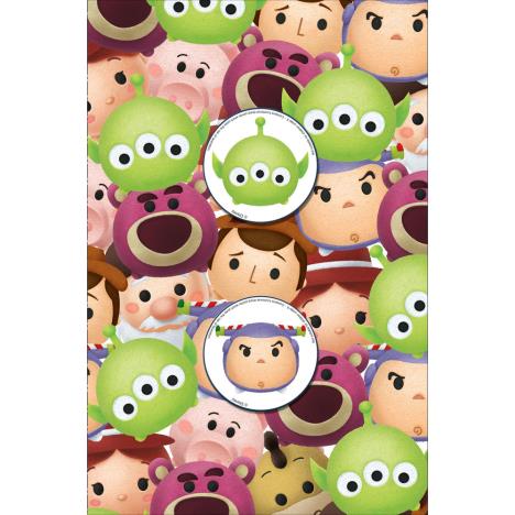 Disney Tsum Tsum Toy Story Card With Two Badges  £2.49