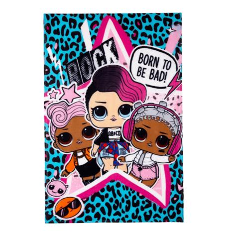 LOL Surprise Born To Be Bad Fleece Blanket Throw  £6.99