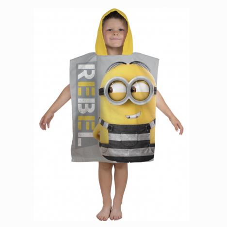 Despicable Me Minions Jailbird Hooded Towel Poncho  £7.49