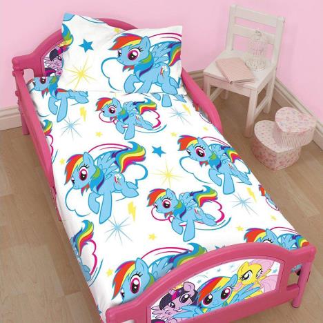 My Little Pony Dash 4 Piece Junior Bed Bundle Set  £29.99
