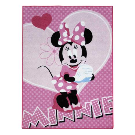 Minnie Mouse Flower Rug   £22.99