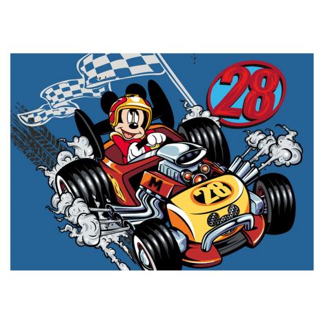 Mickey Mouse Racer Rug  £23.99