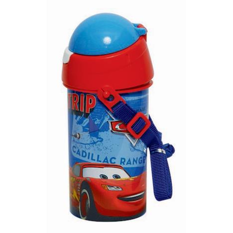 Disney Cars 500ml Flip Top Drinks Bottle With Strap  £2.99