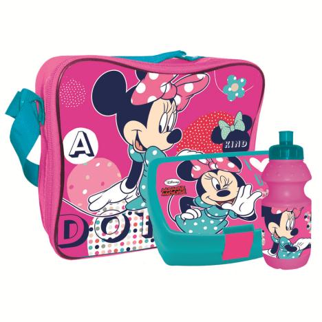 Minnie Mouse Water Canteen & Lunch Box Set  £8.99
