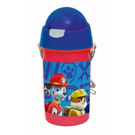 Paw Patrol 500ml Flip Top Drinks Bottle With Strap  £2.99
