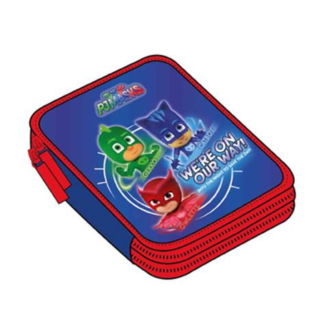 PJ Mask Triple Decker Filled Pencil Case  £10.99