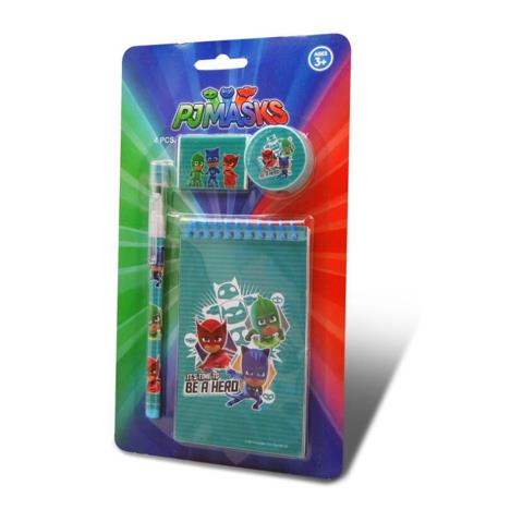 PJ Masks 4 Piece Stationery Set  £1.99