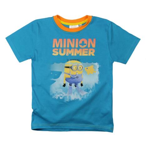Minion Summer Blue Short Sleeved T-Shirt  £5.99