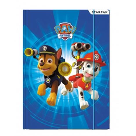 Paw Patrol Blue A4 Folder with elastic band  £0.99