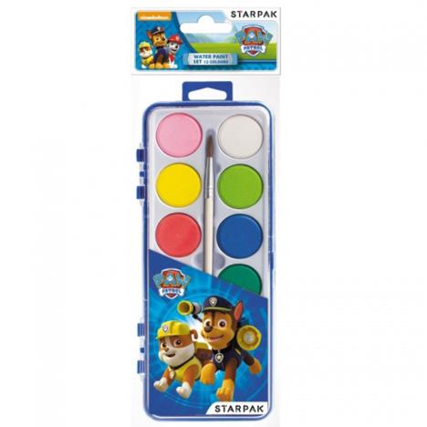 Paw Patrol 12 Watercolour Paints Set  £1.99