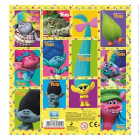 Trolls Stickers Sheet Yellow  £0.29