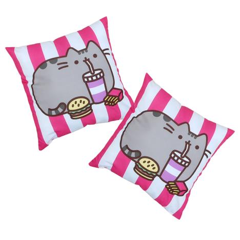 Pusheen Eating Filled Square Cushion  £7.99