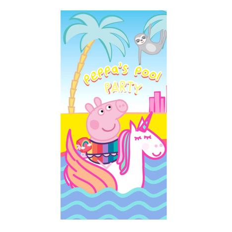 Peppa Pig Pool Party Beach Towel  £8.99