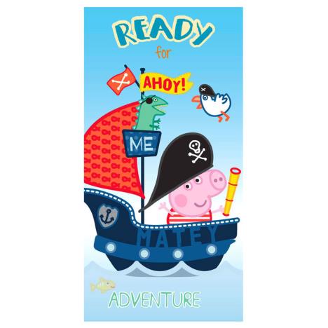 Peppa Pig Ready For Adventure Beach Towel  £8.99