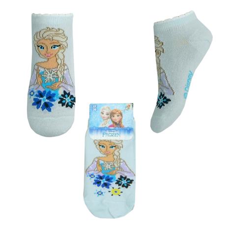 Disney Frozen Kids Blue Ankle Socks   £0.99