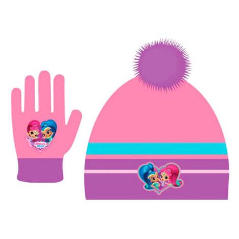 Shimmer & Shine Bobble Hat & Gloves Set  £4.99