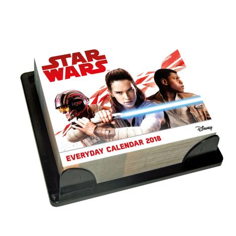 Star Wars 2018 Desktop Block Calendar with Easel  £9.99