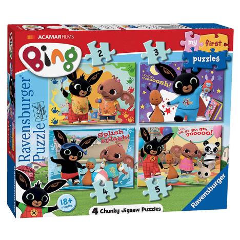 Bing My First 4 In A Box Shaped Jigsaw Puzzles  £7.99